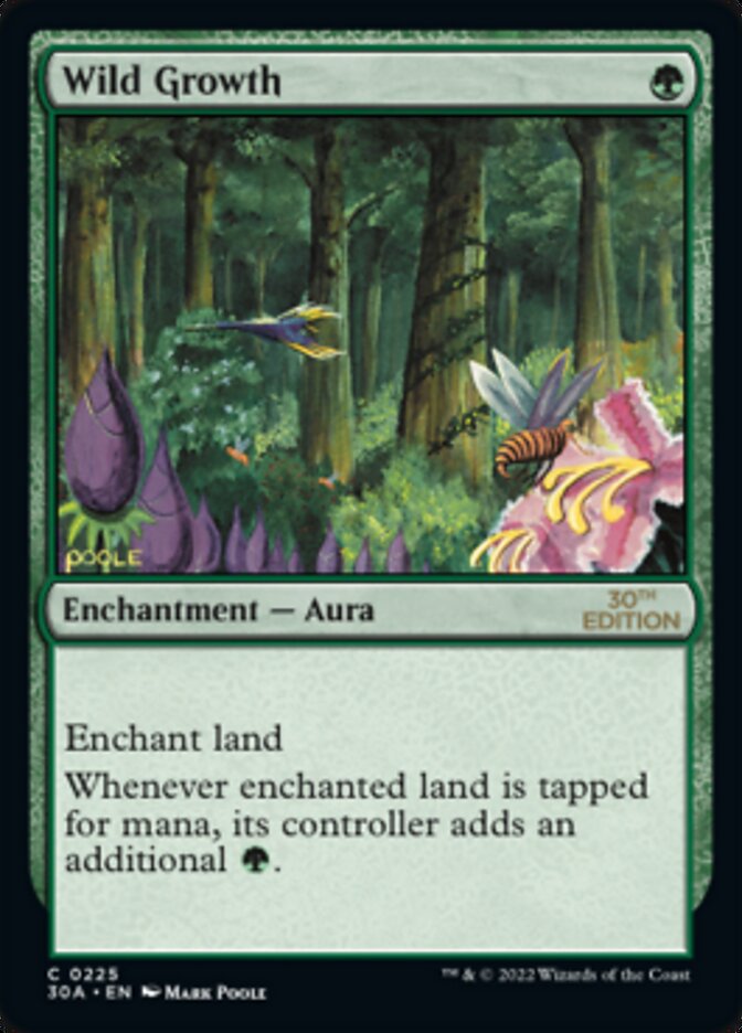 Wild Growth [30th Anniversary Edition] MTG Single Magic: The Gathering | Red Claw Gaming