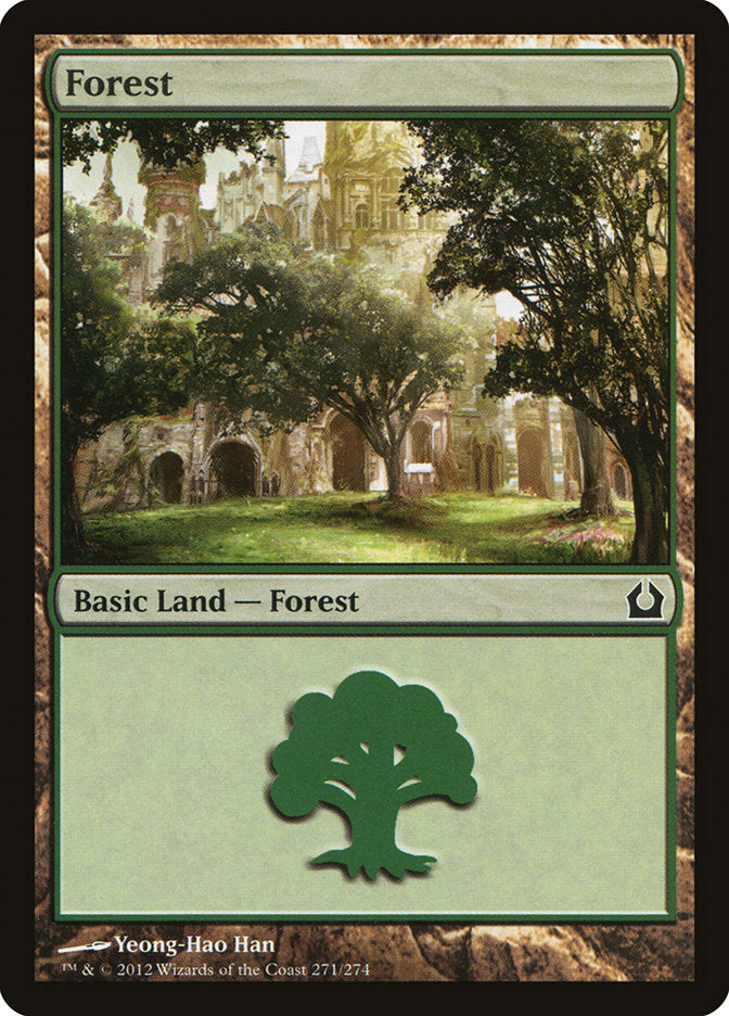 Forest (271) [Return to Ravnica] MTG Single Magic: The Gathering | Red Claw Gaming