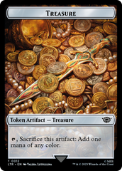 The Monarch // Treasure Double-Sided Token [The Lord of the Rings: Tales of Middle-Earth Commander Tokens] MTG Single Magic: The Gathering | Red Claw Gaming