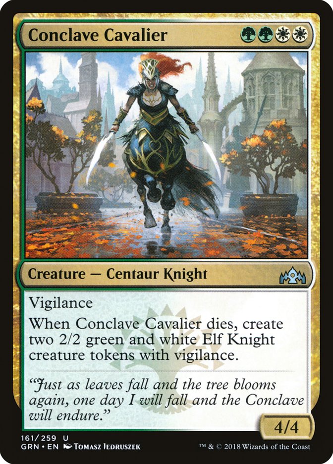 Conclave Cavalier [Guilds of Ravnica] MTG Single Magic: The Gathering | Red Claw Gaming