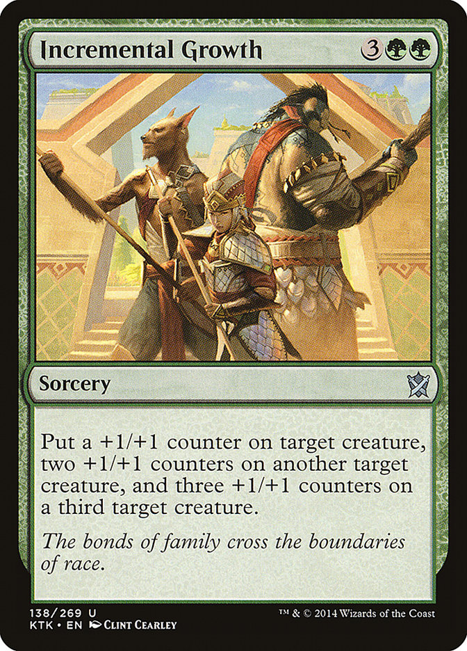 Incremental Growth [Khans of Tarkir] MTG Single Magic: The Gathering | Red Claw Gaming