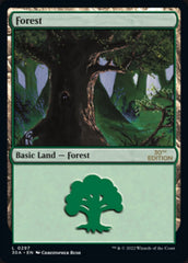 Forest (297) [30th Anniversary Edition] MTG Single Magic: The Gathering | Red Claw Gaming