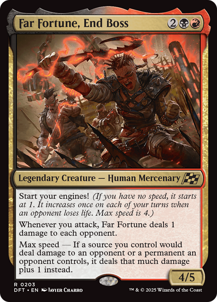 Far fortune, End Boss [Aetherdrift] MTG Single Magic: The Gathering | Red Claw Gaming