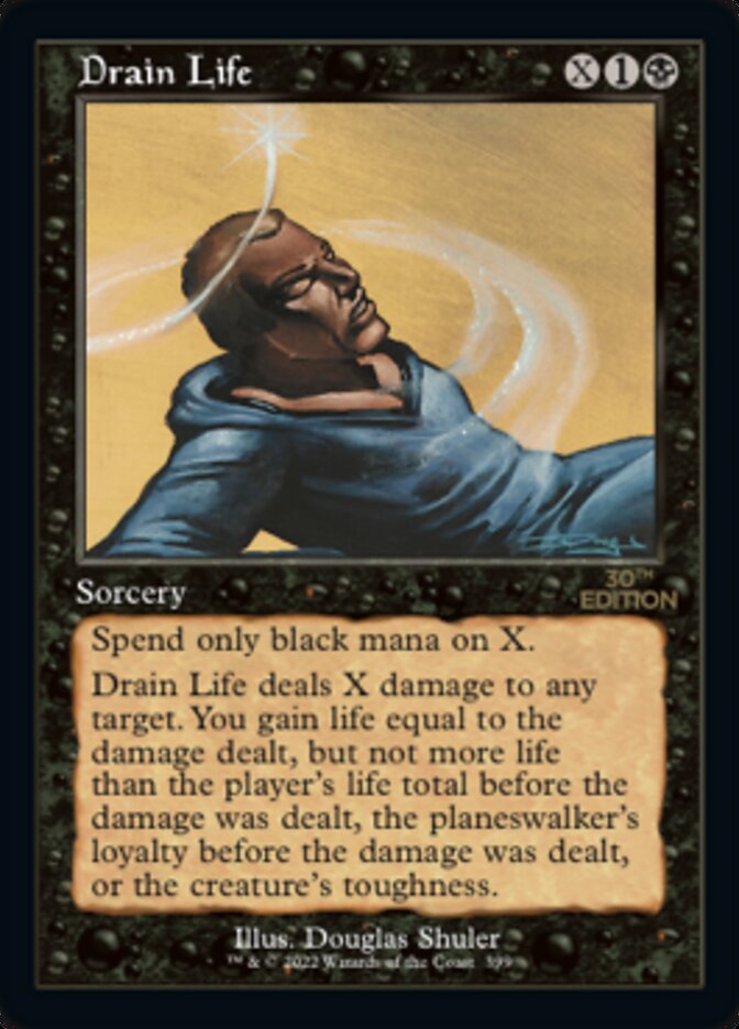 Drain Life (Retro) [30th Anniversary Edition] MTG Single Magic: The Gathering | Red Claw Gaming