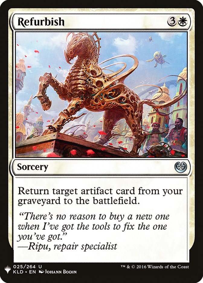 Refurbish [Mystery Booster] MTG Single Magic: The Gathering | Red Claw Gaming