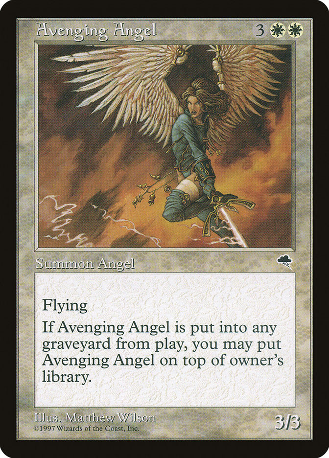 Avenging Angel [Tempest] MTG Single Magic: The Gathering | Red Claw Gaming