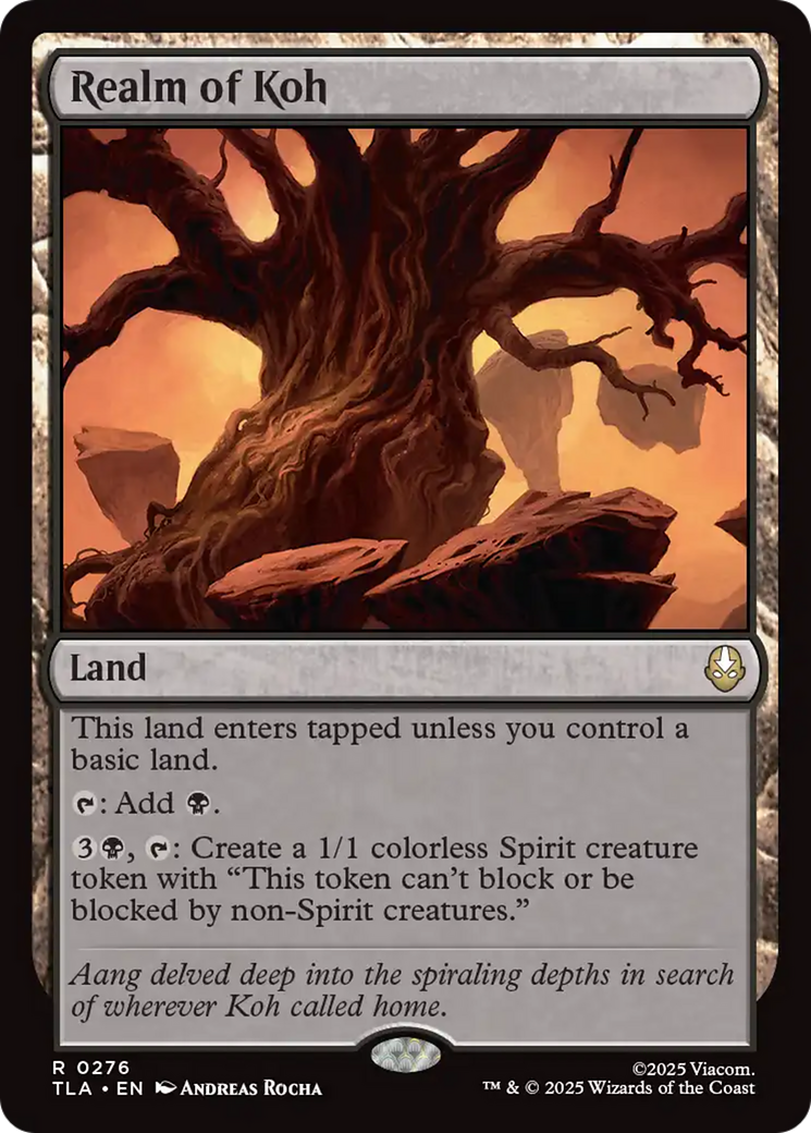 Realm of Koh [Avatar: The Last Airbender] MTG Single Magic: The Gathering | Red Claw Gaming
