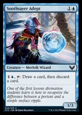 Soothsayer Adept [Strixhaven: School of Mages] MTG Single Magic: The Gathering | Red Claw Gaming