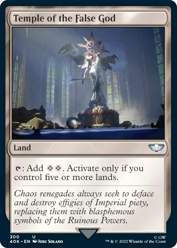 Temple of the False God [Warhammer 40,000] MTG Single Magic: The Gathering | Red Claw Gaming