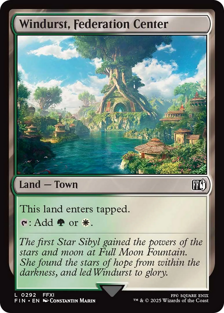 Windurst, Federation Center [FINAL FANTASY] MTG Single Magic: The Gathering | Red Claw Gaming