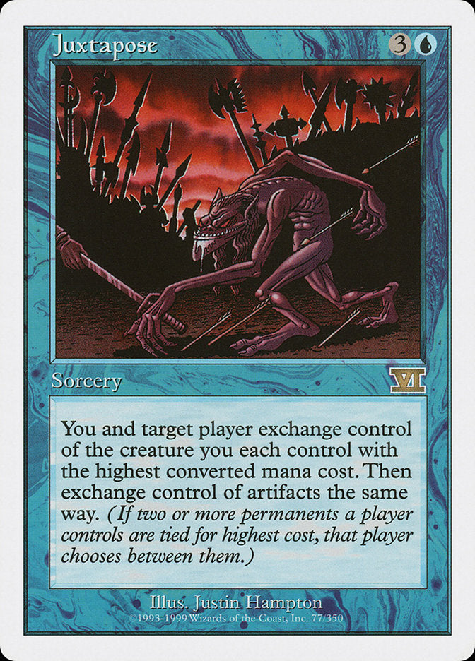 Juxtapose [Classic Sixth Edition] MTG Single Magic: The Gathering | Red Claw Gaming