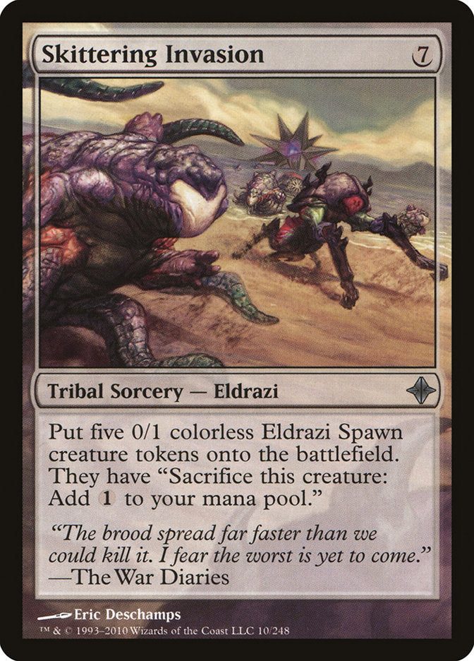 Skittering Invasion [Rise of the Eldrazi] MTG Single Magic: The Gathering | Red Claw Gaming