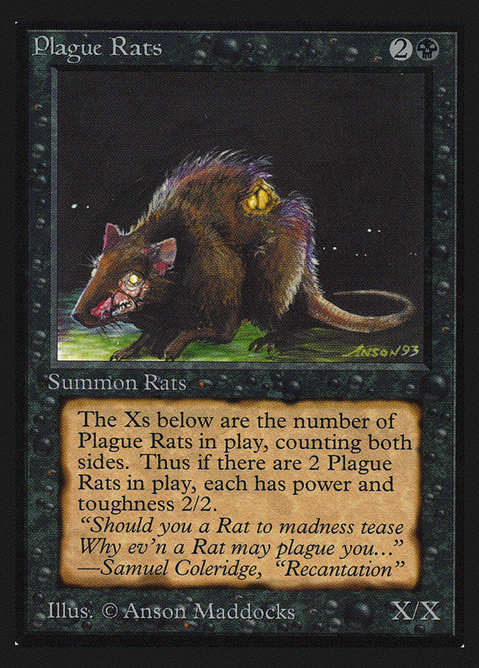 Plague Rats [Collectors' Edition] MTG Single Magic: The Gathering | Red Claw Gaming