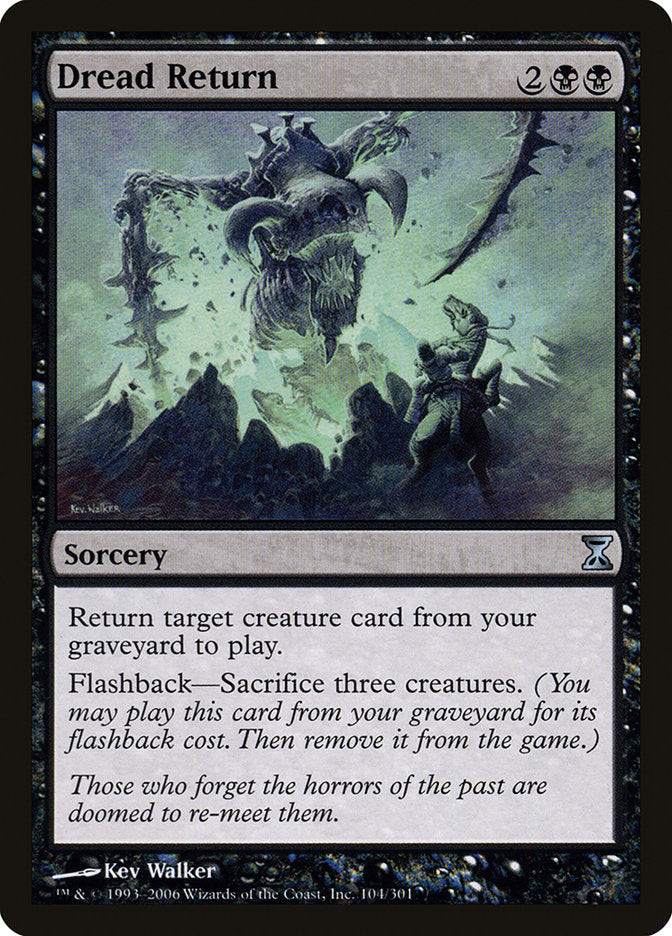 Dread Return [Time Spiral] MTG Single Magic: The Gathering | Red Claw Gaming