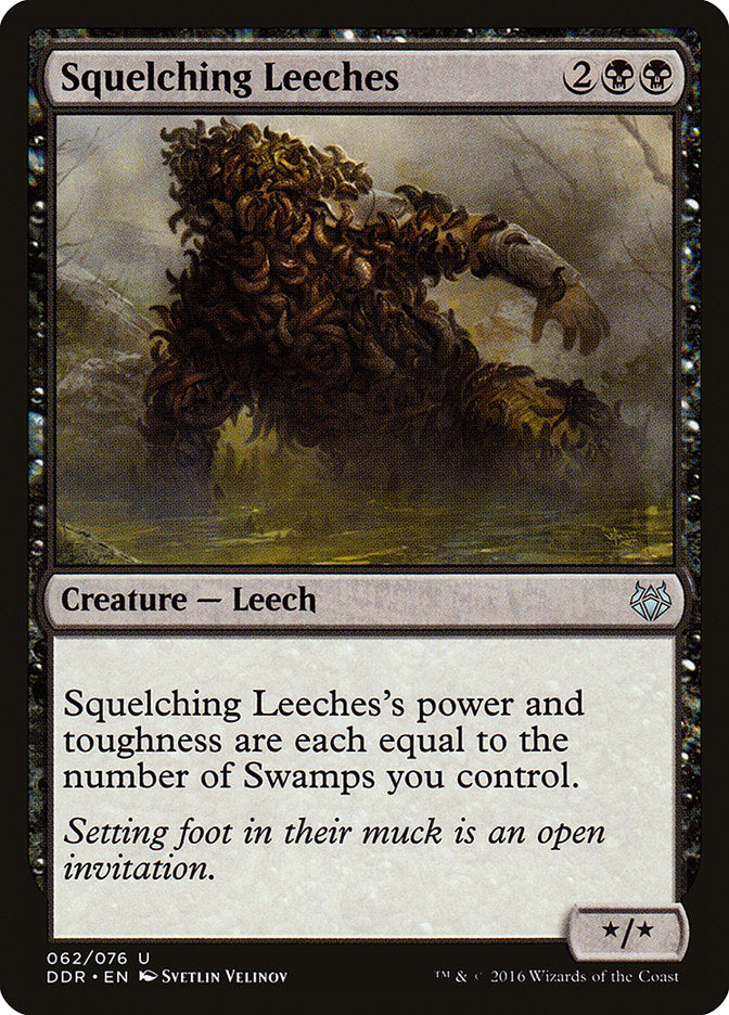 Squelching Leeches [Duel Decks: Nissa vs. Ob Nixilis] MTG Single Magic: The Gathering | Red Claw Gaming
