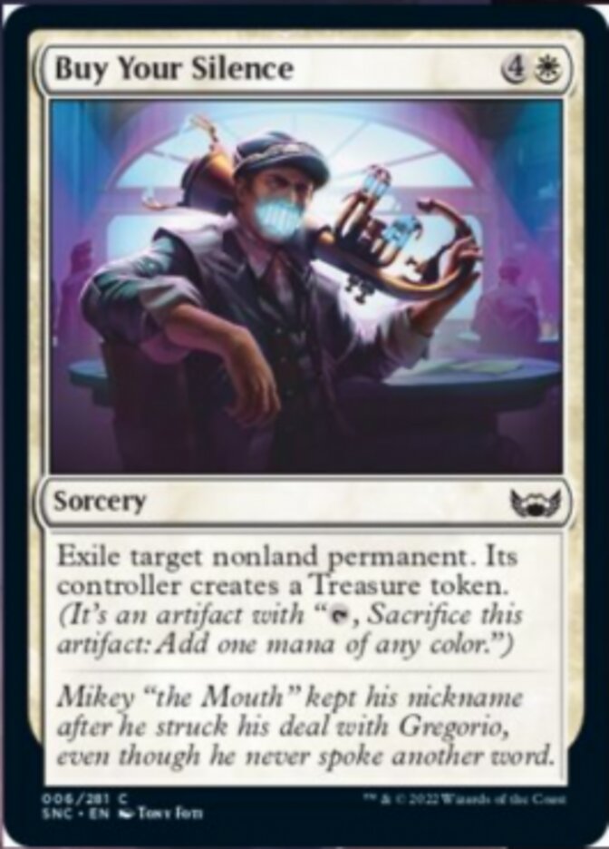 Buy Your Silence [Streets of New Capenna] MTG Single Magic: The Gathering | Red Claw Gaming