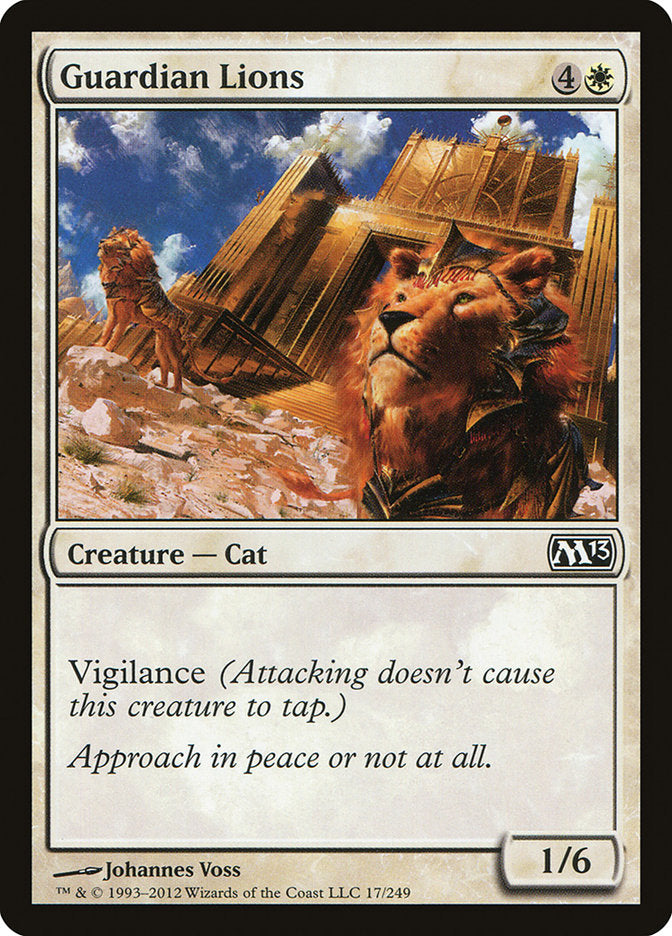 Guardian Lions [Magic 2013] MTG Single Magic: The Gathering | Red Claw Gaming