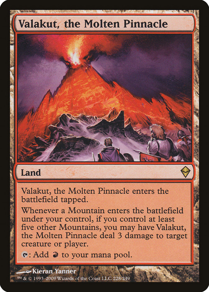 Valakut, the Molten Pinnacle [Zendikar] MTG Single Magic: The Gathering | Red Claw Gaming