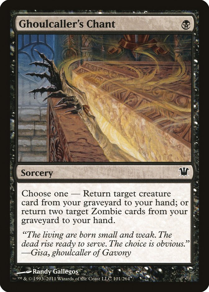Ghoulcaller's Chant [Innistrad] MTG Single Magic: The Gathering | Red Claw Gaming
