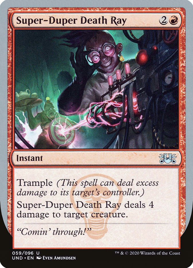 Super-Duper Death Ray [Unsanctioned] MTG Single Magic: The Gathering | Red Claw Gaming