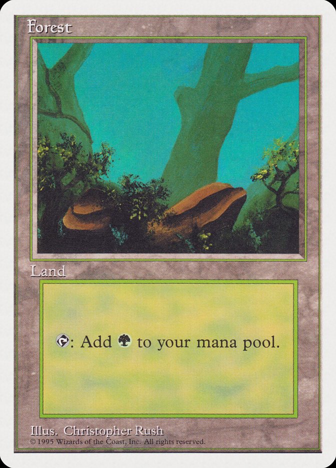 Forest (Two Boulders) [Rivals Quick Start Set] MTG Single Magic: The Gathering | Red Claw Gaming