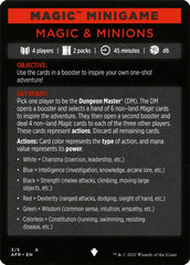 Magic & Minions (Magic Minigame) [Dungeons & Dragons: Adventures in the Forgotten Realms Minigame] MTG Single Magic: The Gathering | Red Claw Gaming