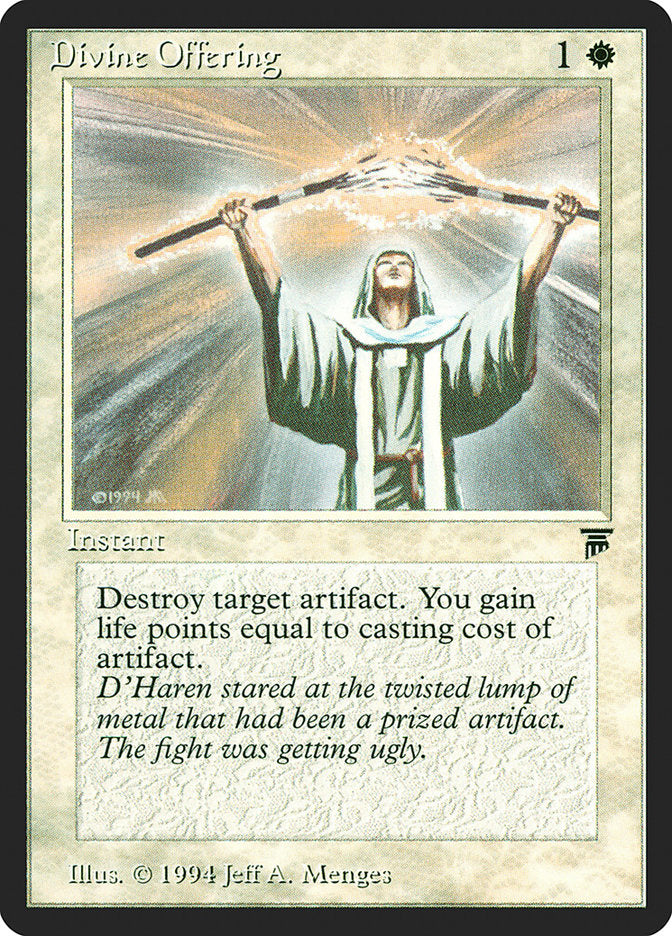 Divine Offering [Legends] MTG Single Magic: The Gathering | Red Claw Gaming