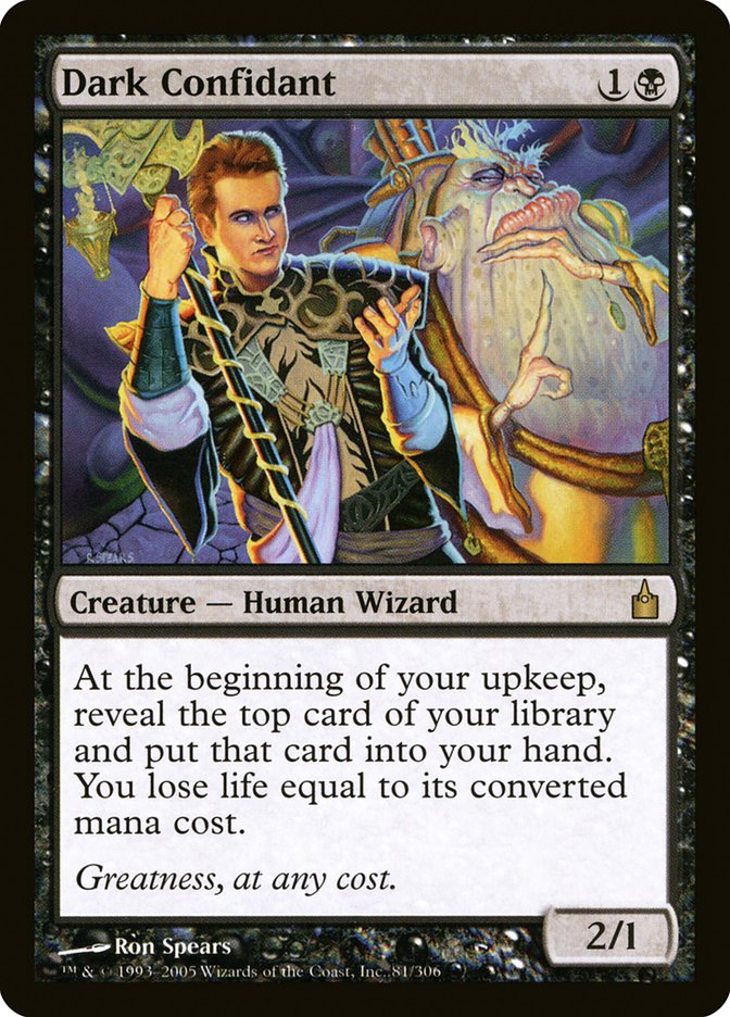Dark Confidant [Ravnica: City of Guilds] MTG Single Magic: The Gathering | Red Claw Gaming