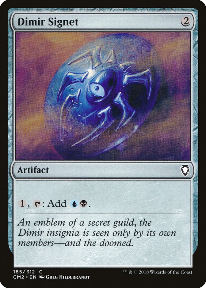 Dimir Signet [Commander Anthology Volume II] MTG Single Magic: The Gathering | Red Claw Gaming