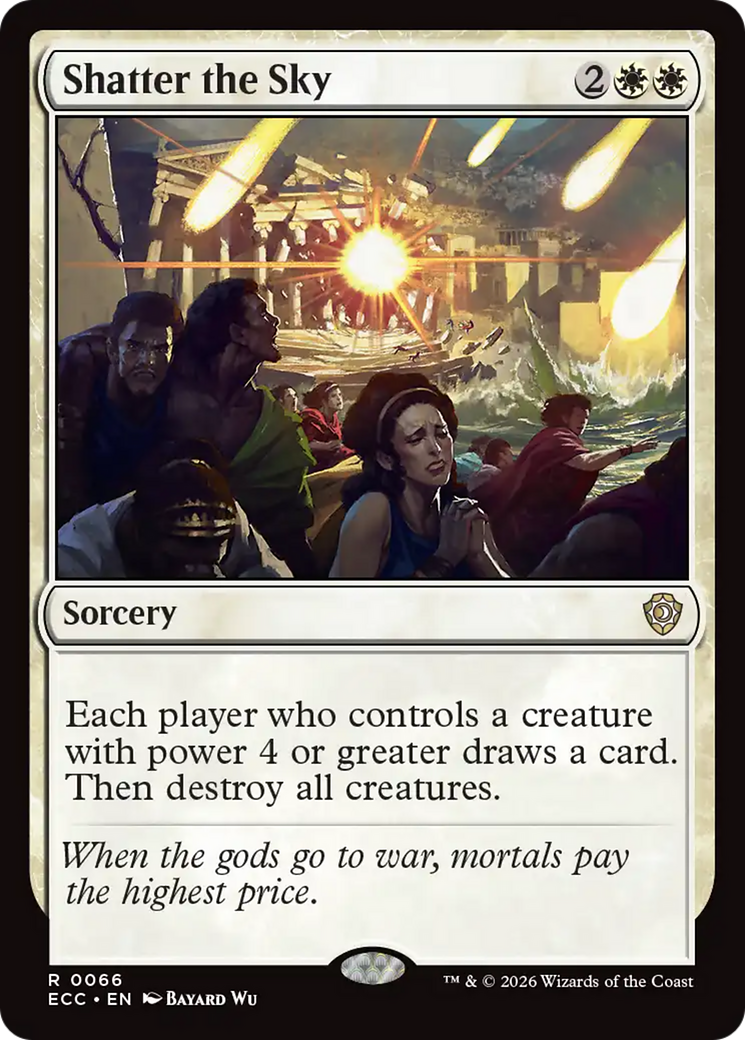 Shatter the Sky [Lorwyn Eclipsed Commander] MTG Single Magic: The Gathering | Red Claw Gaming