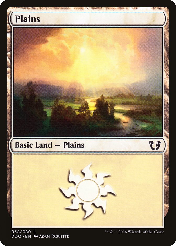 Plains (38) [Duel Decks: Blessed vs. Cursed] MTG Single Magic: The Gathering | Red Claw Gaming