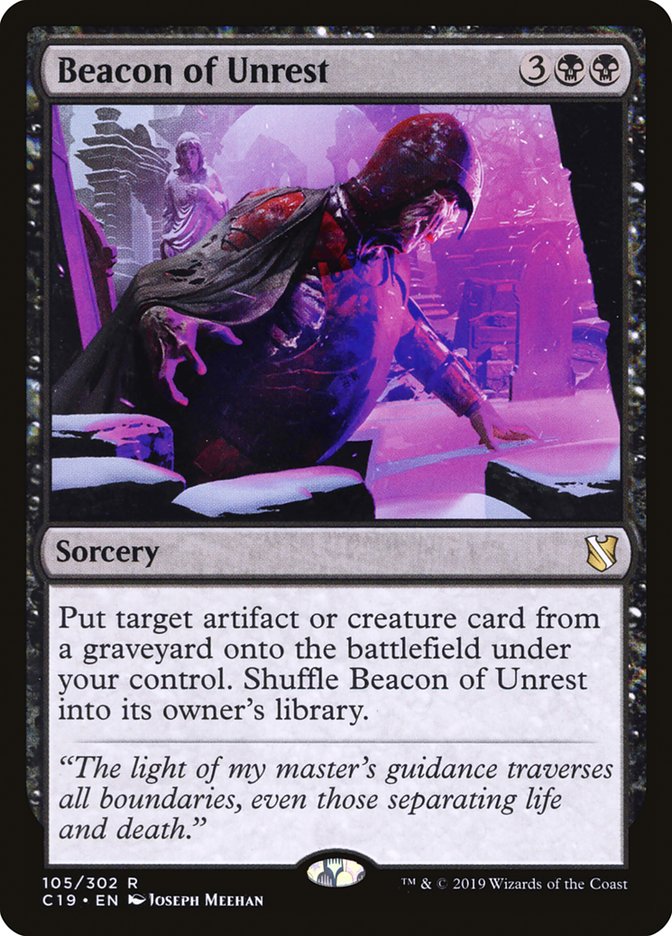 Beacon of Unrest [Commander 2019] MTG Single Magic: The Gathering | Red Claw Gaming