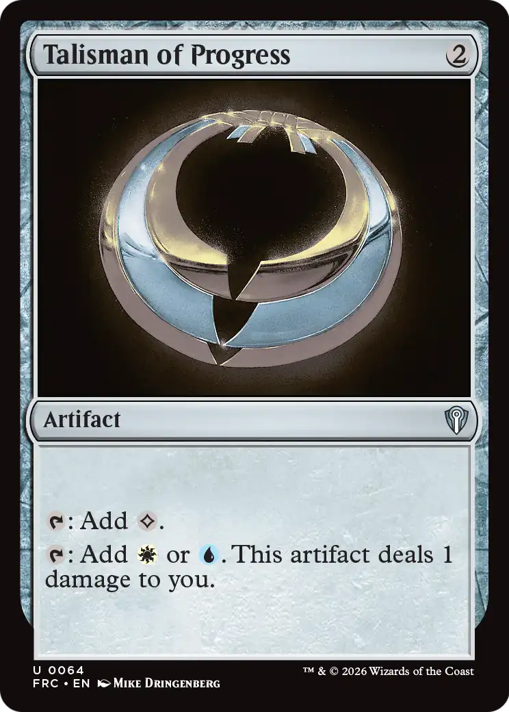 Talisman of Progress [Reality Fracture Commander] | Red Claw Gaming