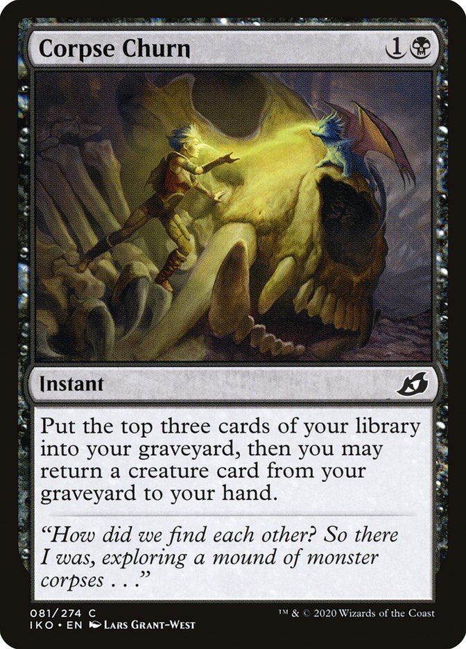 Corpse Churn [Ikoria: Lair of Behemoths] MTG Single Magic: The Gathering | Red Claw Gaming