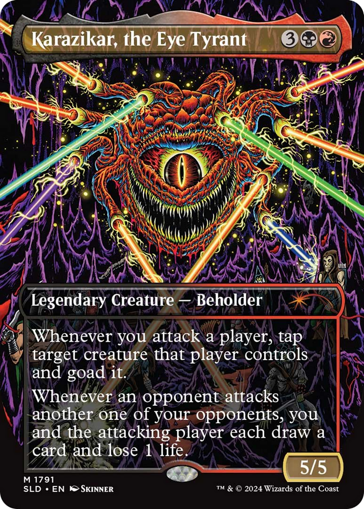 Karazikar, the Eye Tyrant [Secret Lair Drop Series] MTG Single Magic: The Gathering | Red Claw Gaming