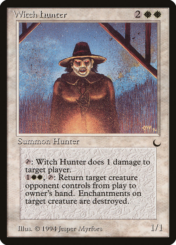 Witch Hunter [The Dark] MTG Single Magic: The Gathering | Red Claw Gaming