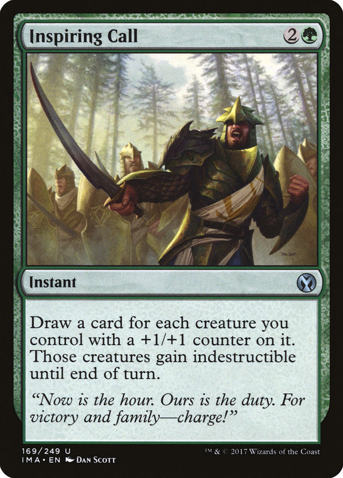 Inspiring Call [Iconic Masters] MTG Single Magic: The Gathering | Red Claw Gaming