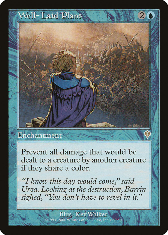Well-Laid Plans [Invasion] MTG Single Magic: The Gathering | Red Claw Gaming