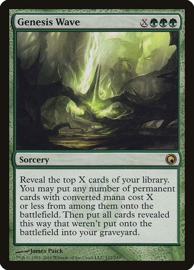 Genesis Wave [Scars of Mirrodin] MTG Single Magic: The Gathering | Red Claw Gaming