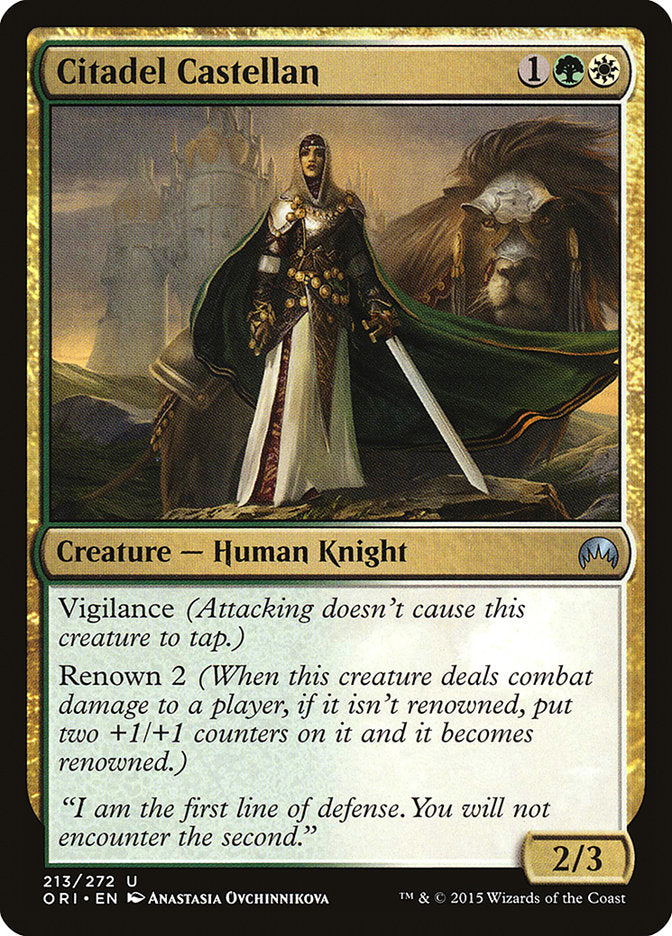 Citadel Castellan [Magic Origins] MTG Single Magic: The Gathering | Red Claw Gaming
