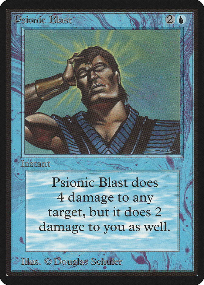 Psionic Blast [Beta Edition] MTG Single Magic: The Gathering | Red Claw Gaming