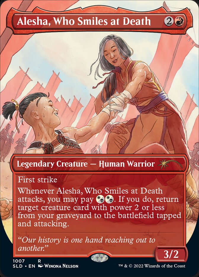 Alesha, Who Smiles at Death [Secret Lair Drop Series] MTG Single Magic: The Gathering | Red Claw Gaming