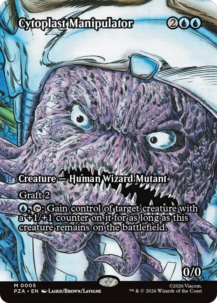 Cytoplast Manipulator (Borderless) [Teenage Mutant Ninja Turtles Eternal-Legal] MTG Single Magic: The Gathering | Red Claw Gaming