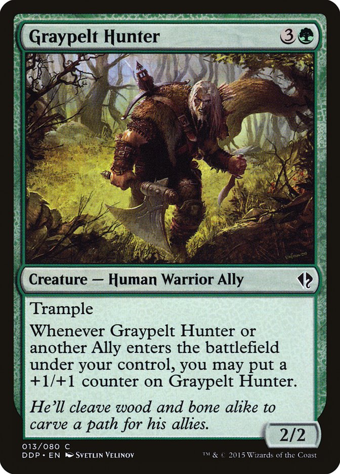 Graypelt Hunter [Duel Decks: Zendikar vs. Eldrazi] MTG Single Magic: The Gathering | Red Claw Gaming