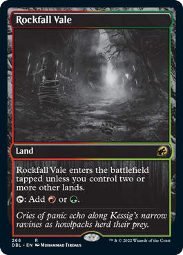 Rockfall Vale [Innistrad: Double Feature] MTG Single Magic: The Gathering | Red Claw Gaming
