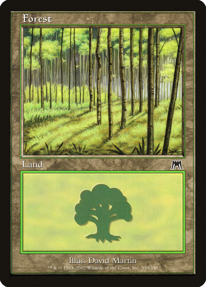 Forest (350) [Onslaught] MTG Single Magic: The Gathering | Red Claw Gaming