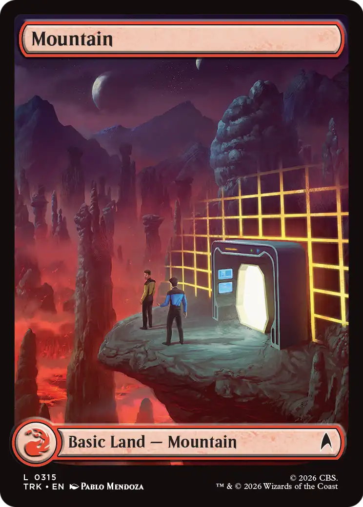 Mountain (0315) [Star Trek] MTG Single Magic: The Gathering | Red Claw Gaming