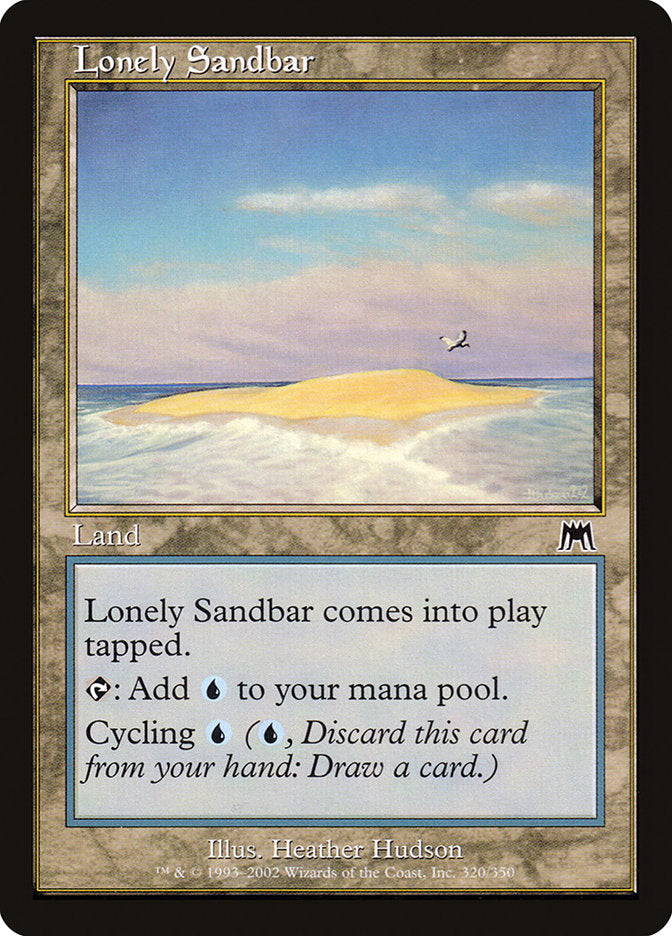 Lonely Sandbar [Onslaught] MTG Single Magic: The Gathering | Red Claw Gaming