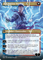Ral, Monsoon Mage // Ral, Leyline Prodigy (Borderless) [Modern Horizons 3] MTG Single Magic: The Gathering    | Red Claw Gaming