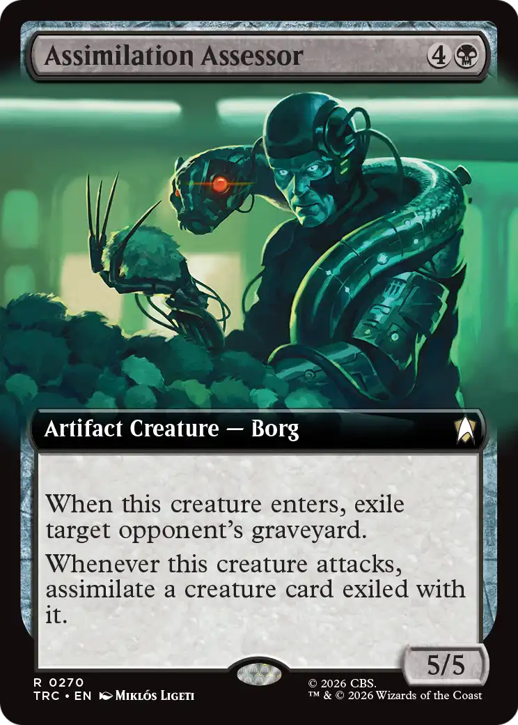 Assimilation Assessor (Extended Art) [Star Trek Commander] | Red Claw Gaming